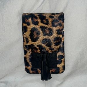 Leopard Print Satchel Purse/Wallet